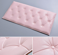 Panel de Pared 3D de Espuma, Decoración de Pared Suave, Adhesivo Decorativo para Pared, Papel Tapiz Autoadhesivo para Decoración del Hogar, Venta al Por Mayor
