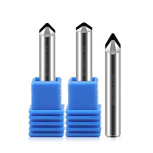 Fraises à diamant PCD Palton Six Arrises pour fraisage, gravure sur granit, marbre, pierre, outils de sculpture, routeur CNC - Product Image 3