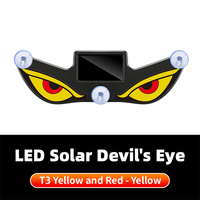 Lumière néon LED dynamique à expression variable, lumière solaire moderne pour voiture, lumière anti-collision pour vitre arrière, PVC