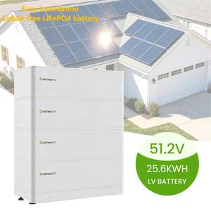 Bateria de Lítio Lifepo4 de Baixa Tensão Growatt ARK Empilhável 2.56kwh 5kw 10kw 15kw 20kw 25kw para Armazenamento de Energia - Product Image 1