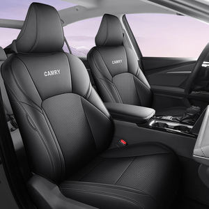 Yüksek kalite 2025 özel 360 ° her şey dahil iş araba koltuk minderleri Toyota Camry için aşınmaya dayanıklı deri koltuk kılıfı siyah - Product Image 2