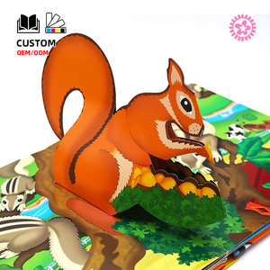 Livre d'histoires pour enfants à couverture souple, impression couleur, reliure piquée à cheval, en anglais, <span class=keywords><strong>magazine</strong></span> de lecture personnalisé pour enfants - Product Image 3