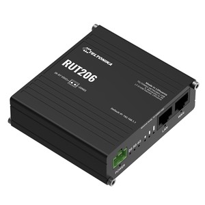 เทลโทนิกา RUT206 |   เราเตอร์ LTE อุตสาหกรรม |   4G/LTE Cat.4, 2x LAN 100Mb/s WiFi 2.4GHz, RMS - Product Image 1