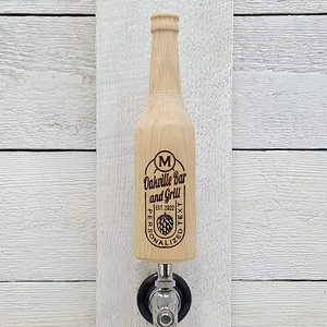 مخصص مخصص تصميم فريد من الراتنج علبة خشبية شكل زجاجة بيرة صنبور مقبض شريط Taphandles مقبض الصنبور - Product Image 6