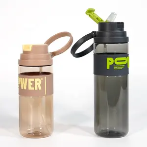 Aangepaste Logo Waterflessen Voor Gym & Reizen Direct Drinkwater Bekers Outdoor Activiteit Voor Studenten Groothandel