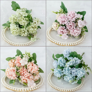 Ramo de Flores Artificiales de Hortensia Mariposa de West Lake, Flor de Seda para Decoración del Hogar, Estilo Rama de 10cm-30cm - Product Image 2