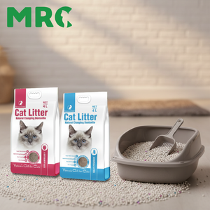 Lettiera per Gatti in Bentonite a Forma di Sfera Colorata, OEM, Agglomerante, Senza Polvere e Profumata, Vendita all'Ingrosso - Product Image 1