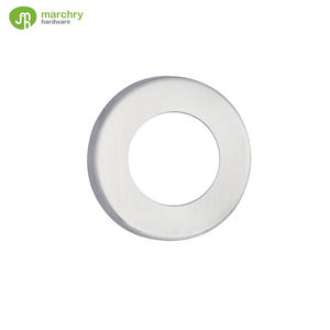 Anneau de poignée de porte en acier inoxydable satiné - Product Image 1