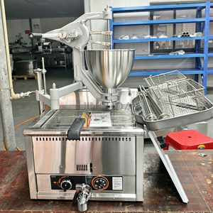 Machine à beignets commerciale semi-automatique manuelle <span class=keywords><strong>de</strong></span> comptoir, multi-formes, pour beignets en forme <span class=keywords><strong>de</strong></span> <span class=keywords><strong>fleur</strong></span> <span class=keywords><strong>de</strong></span> prunier et <span class=keywords><strong>de</strong></span> anneaux <span class=keywords><strong>de</strong></span> blé sucrés - Product Image 5