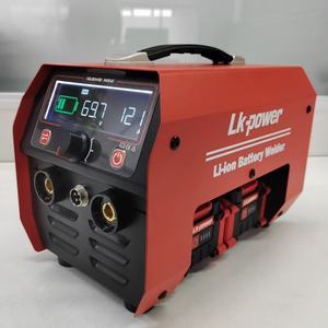 <span class=keywords><strong>Saldatrice</strong></span> <span class=keywords><strong>Inverter</strong></span> Portatile Ricaricabile Senza Fili 160A con 2 Batterie e Display LED - Product Image 3