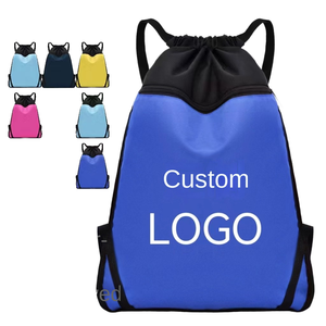 Bolsa Deportiva de Baloncesto, Mochila con Logotipo Personalizado, Mini Bolsa de Gimnasio para Mujer, Azul Marino, Bolsa de Entrenamiento Promocional, Bolsa Deportiva Unisex para la Escuela, 60 cm - Product Image 1