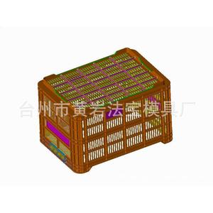 Plastic Beer <b>Crate</b> Mold Injection Molding P20 Material One Parting Surface Fixed Mold Daily Necessities - Product Image 2