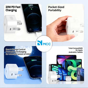 Cargador USB-C NCC 20W CD-0501 EU, Carga Rápida PD, Compacto y Seguro, Blanco - Product Image 2
