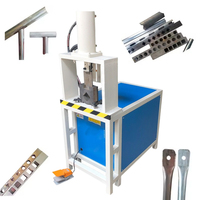 Nouveau multifonctionnel hydraulique 45 degrés 90 degrés en acier inoxydable carré tuyau Tube encocheuse Machine manuelle tuyau poinçonneuse