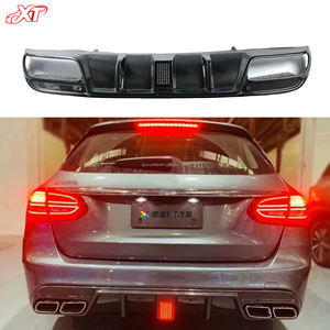 Labio difusor de parachoques trasero de fibra de carbono estilo C63 SD para <span class=keywords><strong>Mercedes</strong></span> Benz Clase C W205 C43 Kit de carrocería - Product Image 1