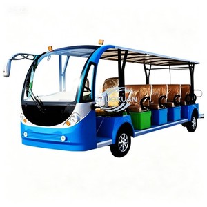 Autobús eléctrico turístico de alta capacidad con 20 asientos, batería de litio, personalizado para transporte de turistas. - Product Image 1