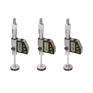 1-2″ Digital Asimeto <b>Micrometer</b> ±0.0002″ IP65 & Coolant Proof with Dual Ratchet for CNC Machine Shop Daily Use - Product Image 1