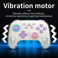 Anbernic RG P01 admite PC/Steam/Android/IOS, Hall Rocker, giroscopio de seis ejes, múltiples métodos de conexión, controlador de juego