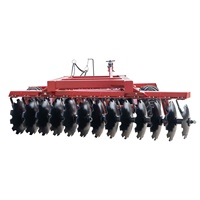 Machine agricole YUNTAI Tractor Farm Machine 1BZYX, herse à disques hydraulique robuste, machinerie agricole à longue durée de vie, tractée par un tracteur