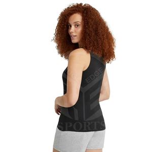 Camisetas sin mangas de alta calidad para mujer, 100% algodón, con diseño propio, logotipo personalizado y colores de primera categoría. - Product Image 2