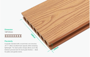 Nhà Máy Giá chống trượt <span class=keywords><strong>WPC</strong></span> sàn <span class=keywords><strong>decking</strong></span> <span class=keywords><strong>WPC</strong></span> sàn ngoài trời <span class=keywords><strong>WPC</strong></span> <span class=keywords><strong>decking</strong></span> bảng <span class=keywords><strong>WPC</strong></span> <span class=keywords><strong>decking</strong></span> cho ban công - Product Image 4