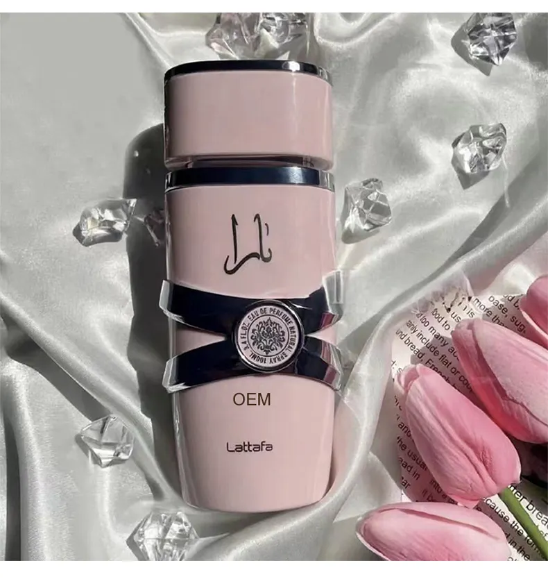 Manufacturers Wholesale Popular de dubai al-por mayor brand latta-fa arabic long lasting 100ml perfume women's perfume pink