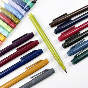 Nouvelle Offre : Lot de <span class=keywords><strong>12</strong></span> Stylos à Pointe Souple, Encre à Base d'Eau, Marqueurs Colorés pour Lettrage, Journalisation, Calligraphie - Product Image 5