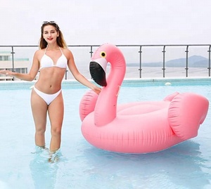 Promotion Waterhan Ballon Gonflable PVC Flottant Personnalisé Flamingo Signal 105cm, Flotteur Remorquable, Capacité 20kg+, Pour Piscine, Rivière, Mer et Plus Encore - Product Image 6