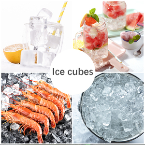 Precio al por mayor 200kg/24h Máquina automática para hacer cubitos de hielo Diseño compacto en stock Máquina para hacer hielo - Product Image 4