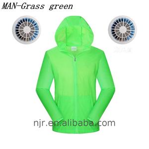 Work Clothes with Twofans Used Summer USB <strong>Cooling</strong> Fan Men <strong>Jacket</strong> - Product Image 2