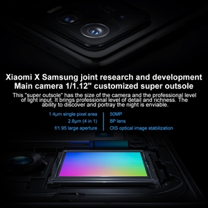 Schermo AMOLED da 6.81 pollici 2K originale <span class=keywords><strong>Xiaomi</strong></span> <span class=keywords><strong>Mi</strong></span> <span class=keywords><strong>11</strong></span> Ultra 5G cellulare telecamere posteriori Triple 5000mAh batteria cardiofrequenzimetro - Product Image 6