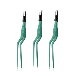 Forceps bipolaires Adson de haute qualité en acier inoxydable, électriques, réutilisables, bleus, certifiés CE - Product Image 4