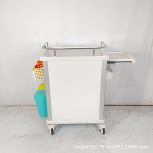Medical ABS Multi-Function Hospital <b>Trolley</b> With Drawer And Bucket For Operating Room And Emergency Use - Product Image 3