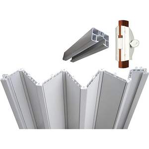 Blanco 84x215 Herramienta de torneado de puertas plegables Categoría de producto - Product Image 2