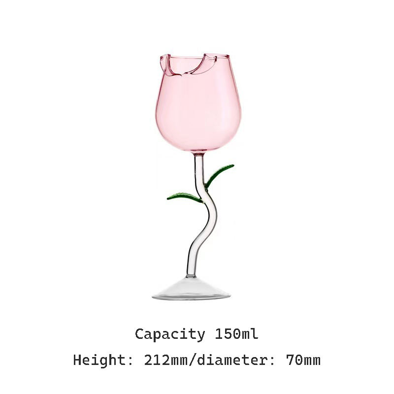 150ml Pink Green Leaf Cup