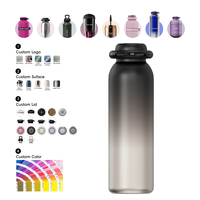 Bouteille d'eau isotherme portable en acier inoxydable 304/316 de 700 ml (24 oz) – Gourde thermique anti-fuite pour sports de plein air