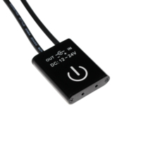 Nouveau boîtier en plastique interrupteur intelligent pour allumer/éteindre la lampe, ouvrir et atténuer en touchant