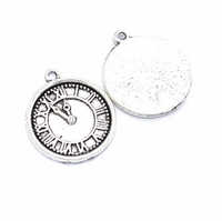 Pendentif montre et horloge vintage Haoxuan avec chaînes