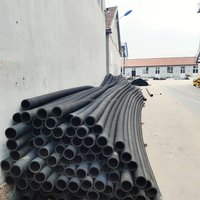 Tuyau d'aspiration d'eau flexible NBR Yongyi, modèle 250 mm, tressé à deux couches de fil d'acier, haute résistance pour rivière, 75 mm/90 mm/110 mm