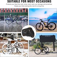 210D Oxford trou de serrure moto couverture étanche Protection UV pour hiver été poussière neige pluie bâche Scooter vélo extérieur