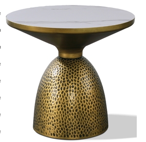 Ý tối giản kim loại Bàn Cạnh Giường ngủ với phiến đá cạnh sáng tạo ánh sáng sang trọng góc bảng cho phòng ngủ Bàn cà phê - Product Image 1