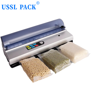 <span class=keywords><strong>Machine</strong></span> de mise <span class=keywords><strong>sous</strong></span> <span class=keywords><strong>vide</strong></span> et de scellage de sacs en plastique DZ-320, portable, compacte, pour aliments, viande, céréales, pain, usage domestique et commercial - Product Image 3