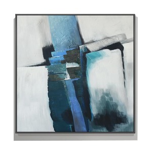 <span class=keywords><strong>Arte</strong></span> <span class=keywords><strong>contemporanea</strong></span> per Hotel progetti quadrati moderni decorazione astratta <span class=keywords><strong>pittura</strong></span> su tela per Hotel soggiorno sala da pranzo - Product Image 1