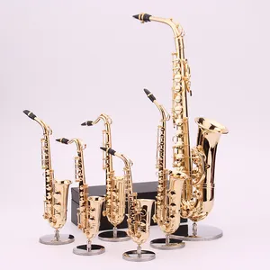 MINI saxofón Alto, artesanía, regalo de cumpleaños