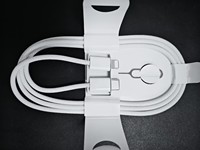 Câble de charge rapide tressé blanc C-L avec matériau en nylon pour téléphones IOS, ordinateurs portables, tablettes