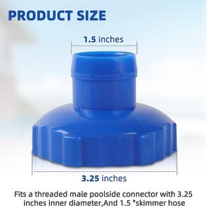 Adaptateur de tuyau de skimmer pour piscine Intex, connecteur en plastique 11238 pour 28000E, usage domestique - Product Image 4
