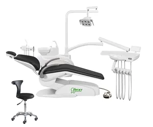 歯科用ユニット歯科用椅子メーカー中国ライトRixi医療エルゴノミクスフルセット無料スペアパーツ歯科用椅子