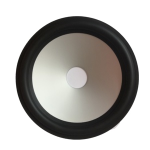 Loa nón nhôm 8 inch có độ dẫn điện tốt với viền cao su dành cho loa siêu trầm âm thanh chuyên nghiệp - Product Image 1