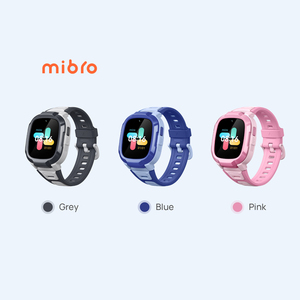 Đồng hồ điện thoại trẻ em Mibro P6 Android, màn hình vuông TFT, trợ lý giọng nói AI, nút SOS, gọi video, định vị, đồng hồ báo thức, dây đeo silicon - Product Image 1