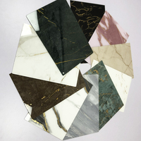 Plaque acrylique incrustée argent-or haute brillance, feuille acrylique stratifiée anti-rayures pour armoires de cuisine, plans de travail et cloisons